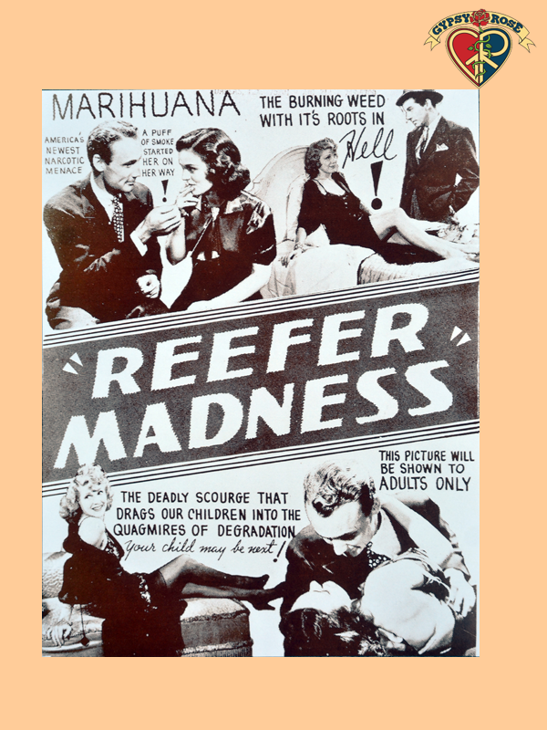 Reefer Madness Mini Poster Gypsy Rose