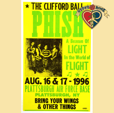 PHISH "THE CLIFFORD BALL" NY 1996 CONCERT POSTER
