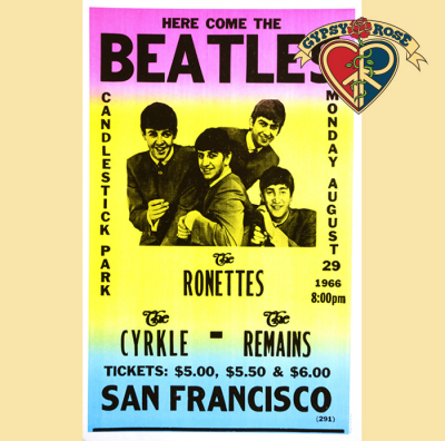Here Come The Beatles Poster