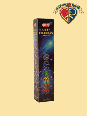 Seven Packs Of 5 Charka Sticks Incense