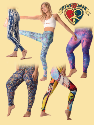 Psychedelic Leggings Assorted Prints