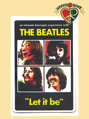 Beatles Let It Be Sticker