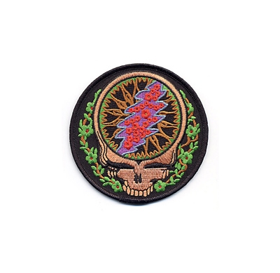GRATEFUL DEAD STEAL YOUR FACE WITH VINES PATCH