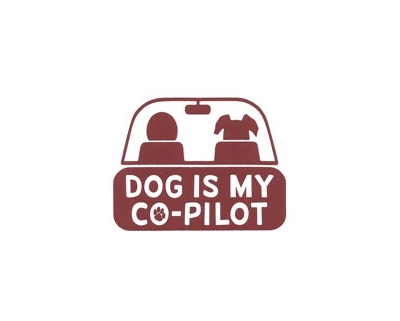 Dog Is My Pilot Sticker