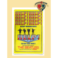 Beatles Help Sticker