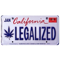 CALIFORNIA LEGALIZED STICKER