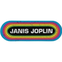 Janis Joplin Oval Sticker